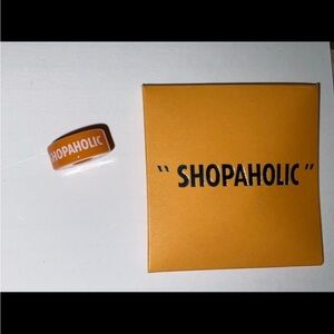 Carnival Cruise SHOPAHOLIC EFFY Fun Barrel Golden Yellow NIP